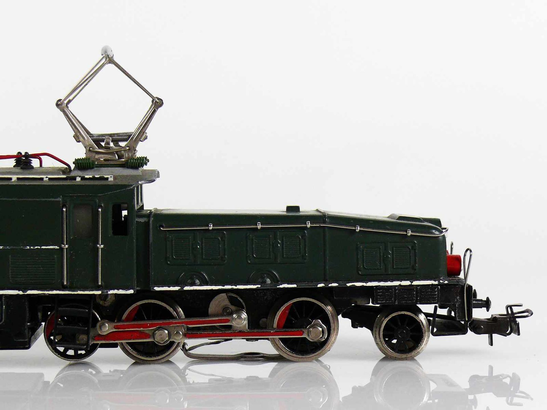 MÄRKLIN-Lok "KROKODIL" (2.H.20.Jh.) 3015 grün; Zustand 2; L: 28 cm - Bild 3 aus 5