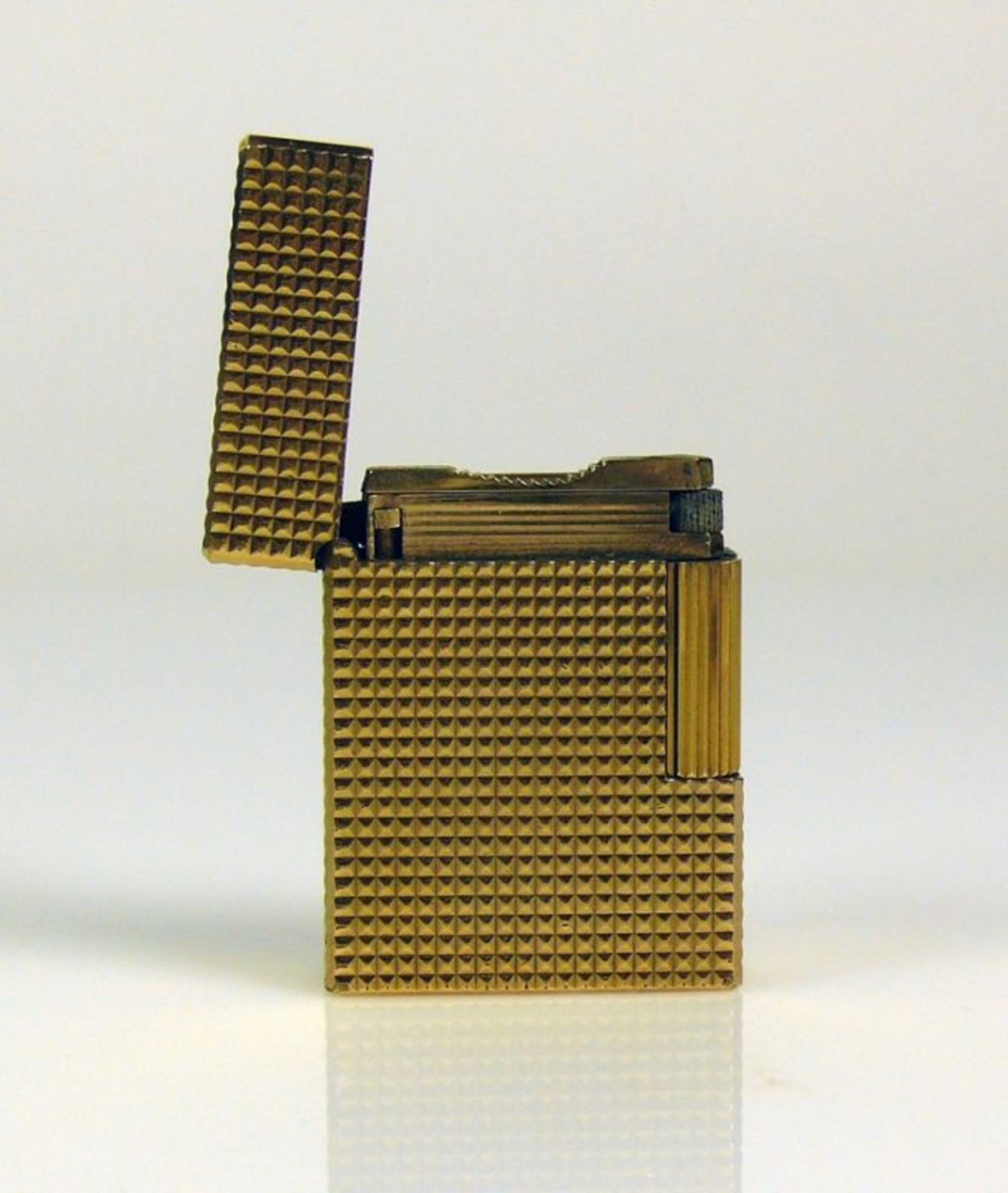 DUPONT-Feuerzeug Damenmodell; verg.; 4,5 x 3,5 x 1,5 cm - Bild 2 aus 6