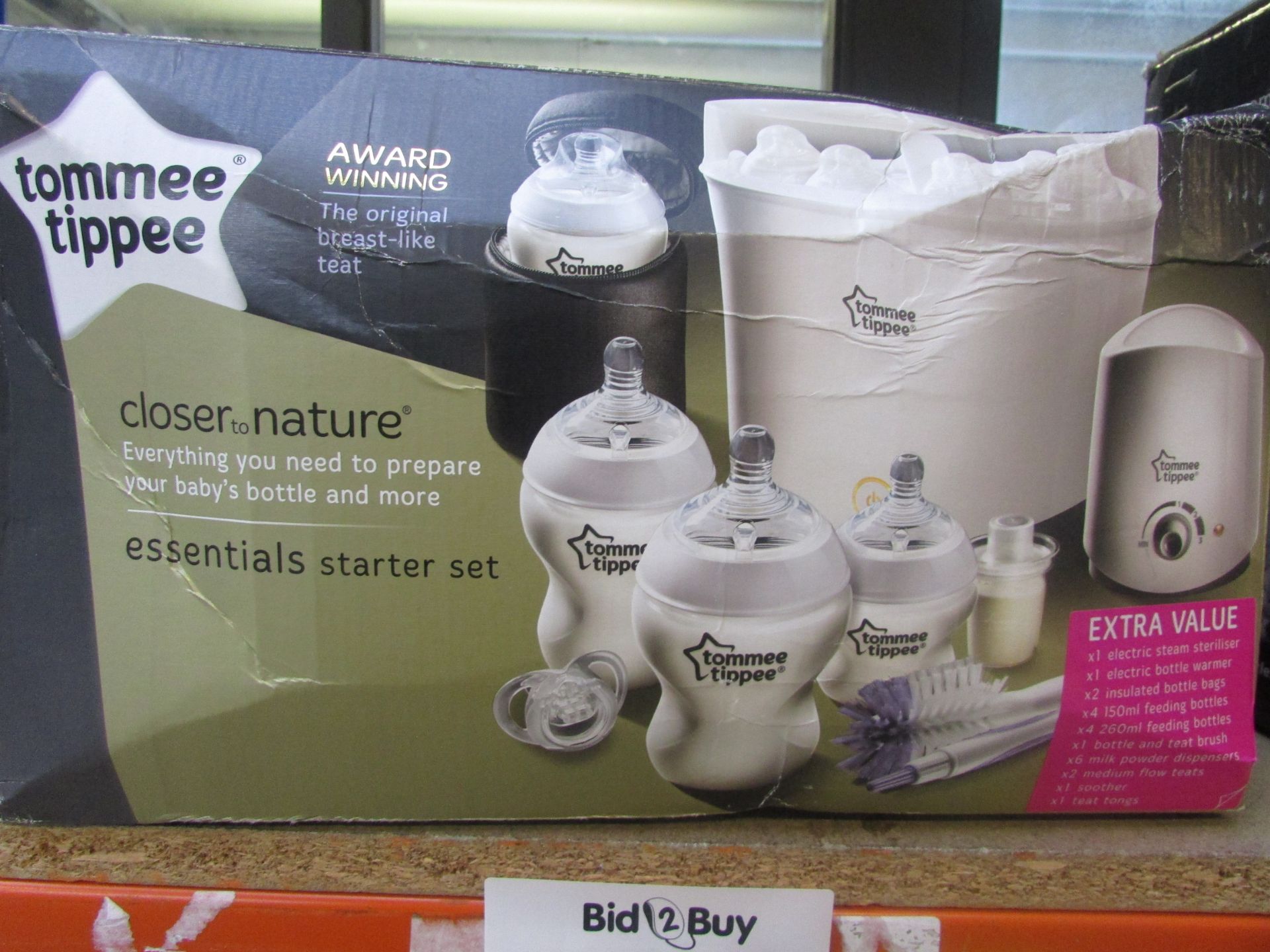 TOMMEE TIPPEE CLOSER TO NATURE ESSENTIALS STARTER KIT