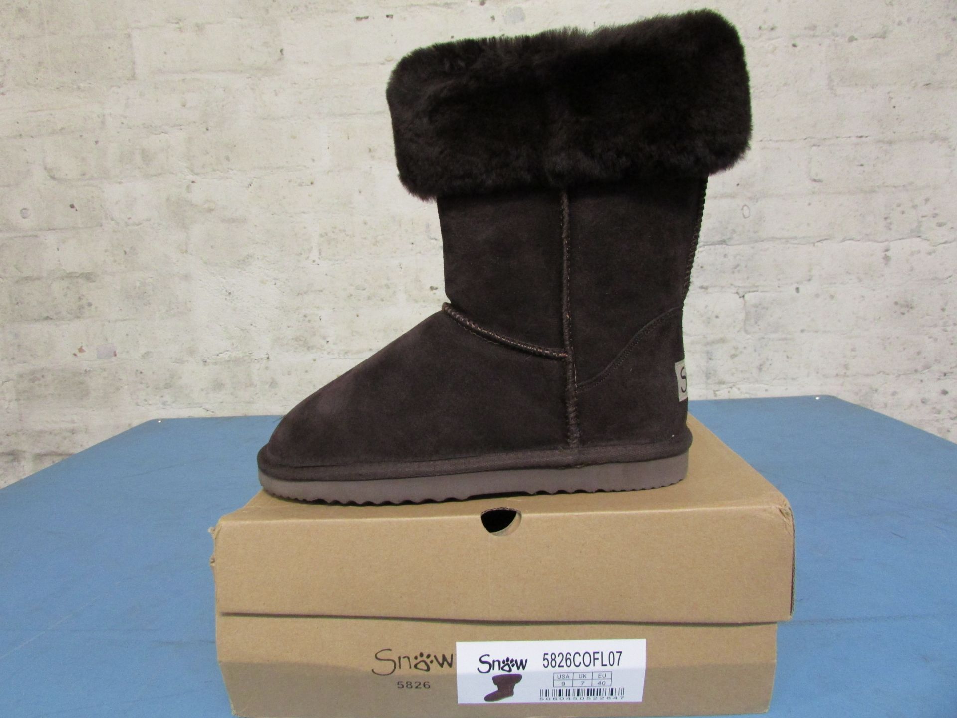 SNOW PAW BROWN  BOOT UK SIZE 7