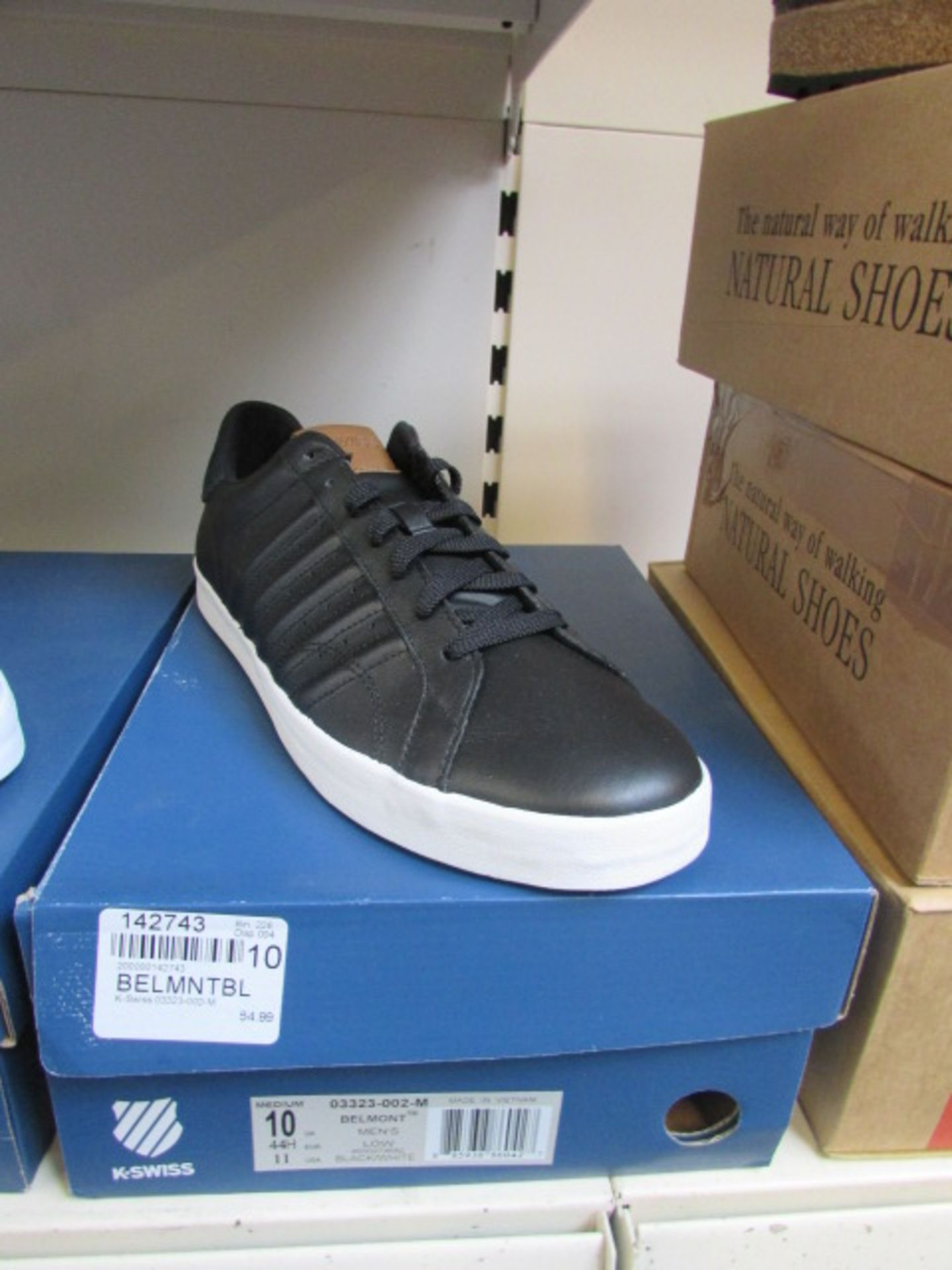 K-Swiss Belmont M, Men Low-Top Sneakers  Size: 10.5