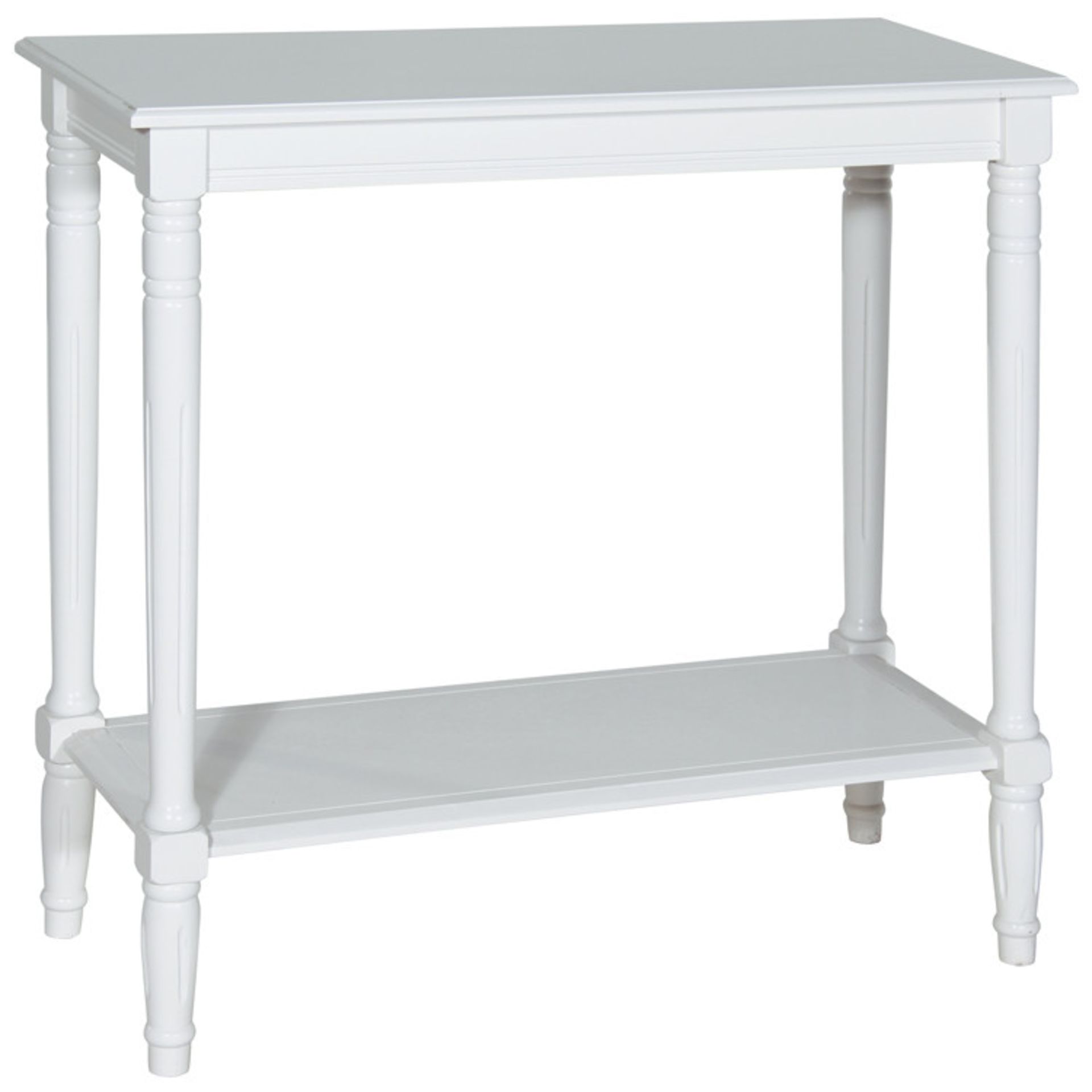STODDARD CONSOLE TABLE WHITE