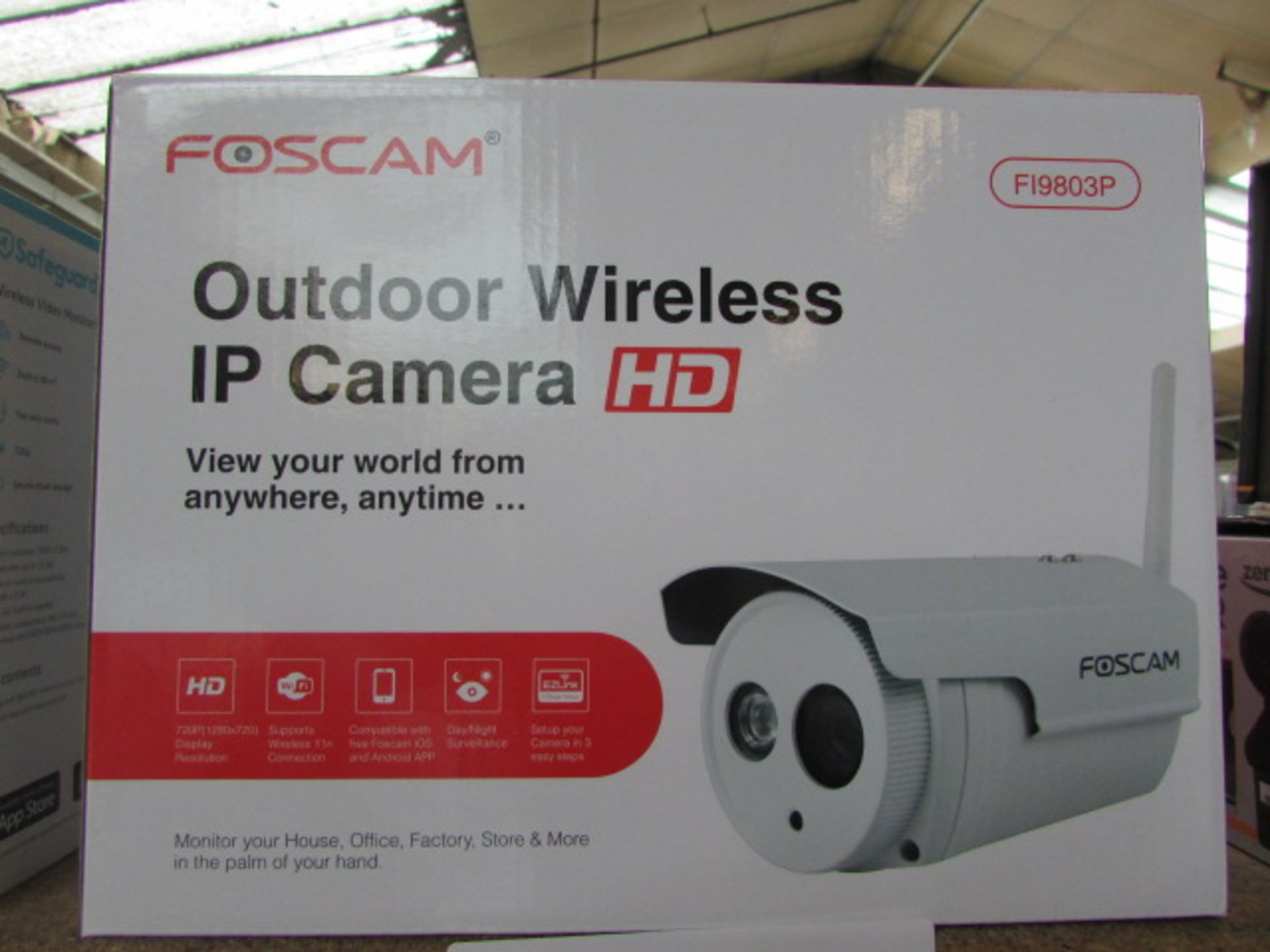 FOSCAM FI9803P OUTDOOR WIRELESS IP CAMERA HD