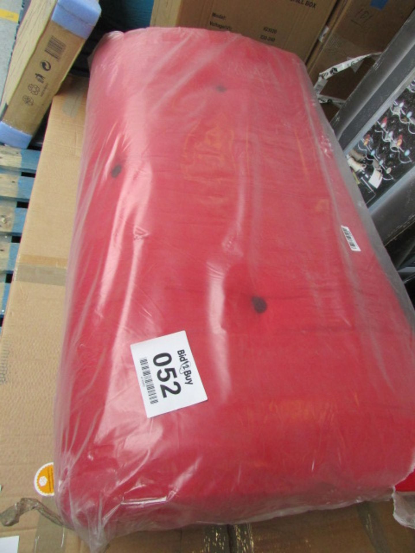 DOUBLE FUTON MATTRESS RED