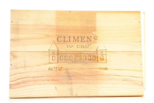 Chateau Climens 1998 Barsac 6 bts OWC Recently removed from storage at The Wine Society, Stevenage