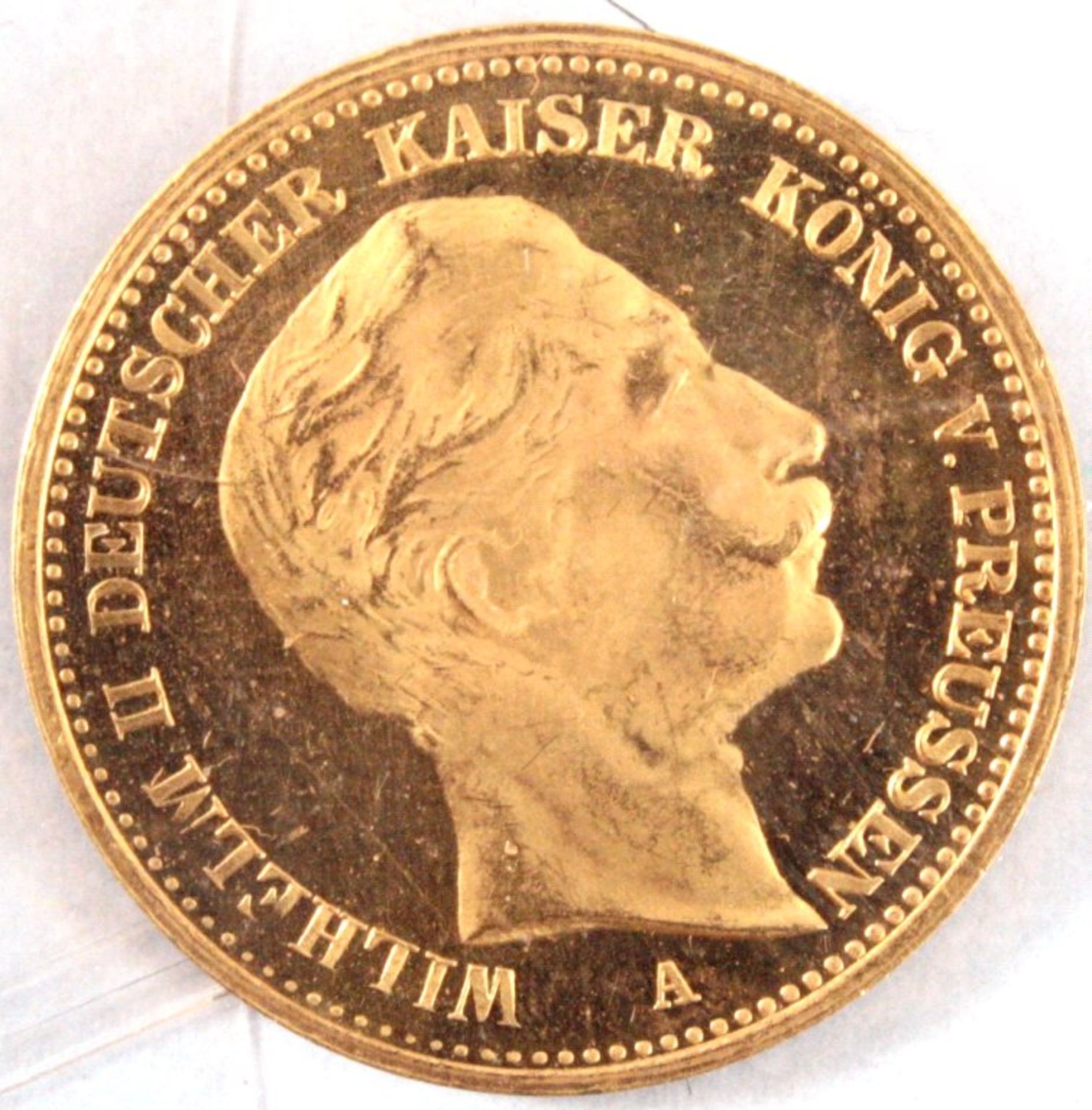 20 Mark Wilhelm II, deutsches Kaiserreich7,96g900 Gold