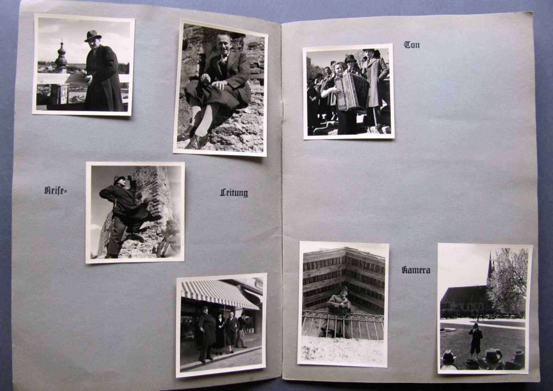 MERCEDES POSTBUS 1937, Mercedes-Benz Lo 3500persönliches Fotobuch für die Reisemitglieder des " - Bild 2 aus 7