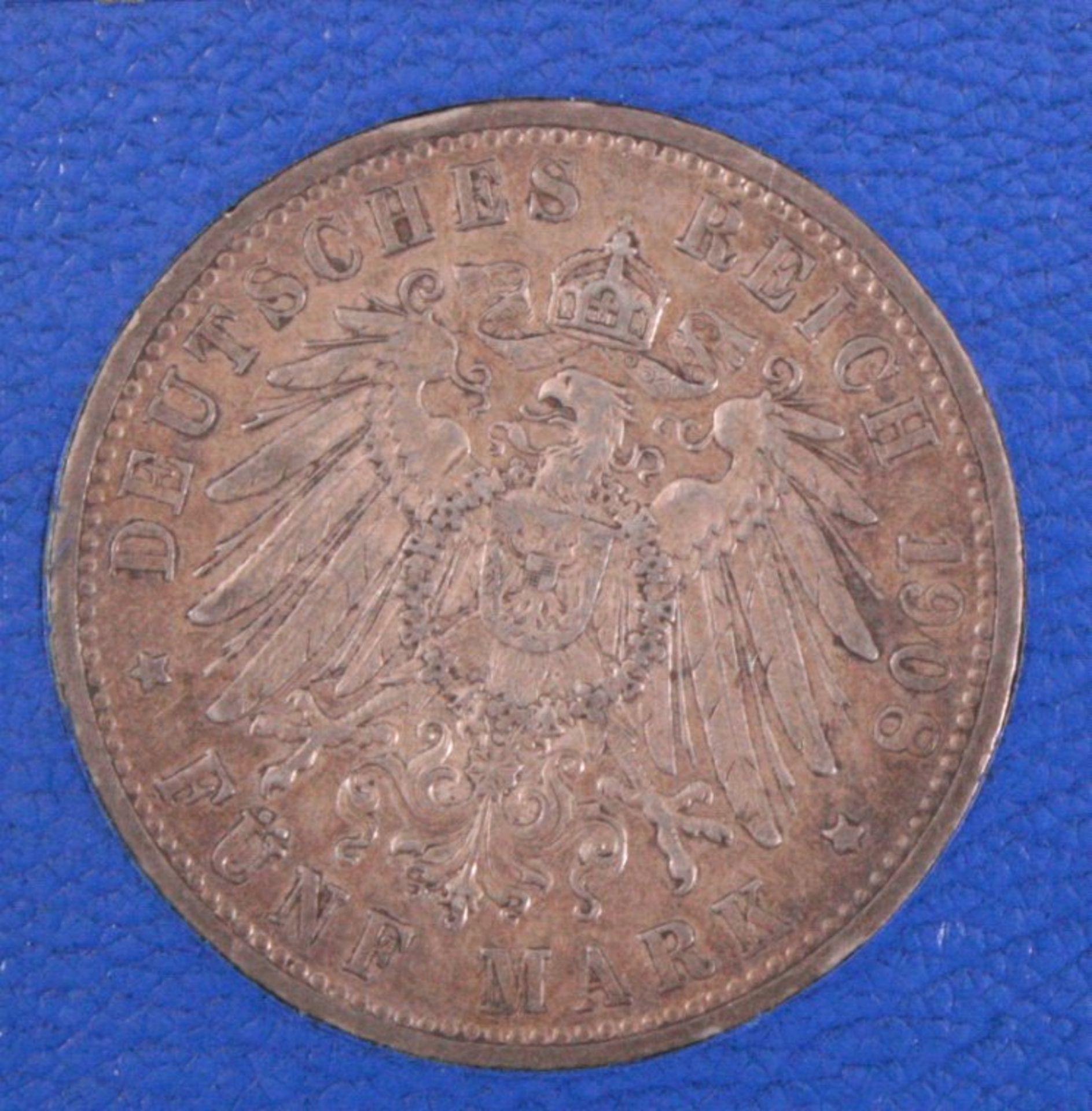 5 Mark Baden Friedrich II 1908J. 40 - Image 2 of 2