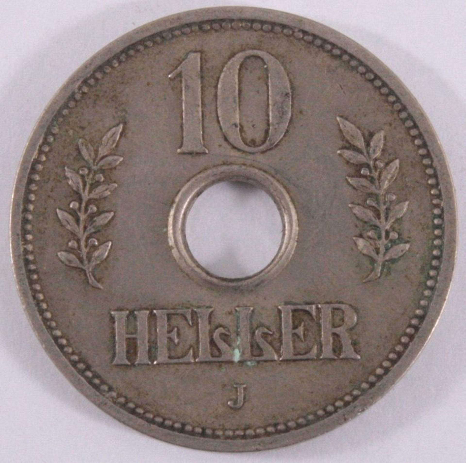 10 Heller 1909 J Deutsch-OstafrikaKupfer-Nickel, 6,25 g, Jäger 719, SS. Mit Münzpaß MDM - Image 2 of 2