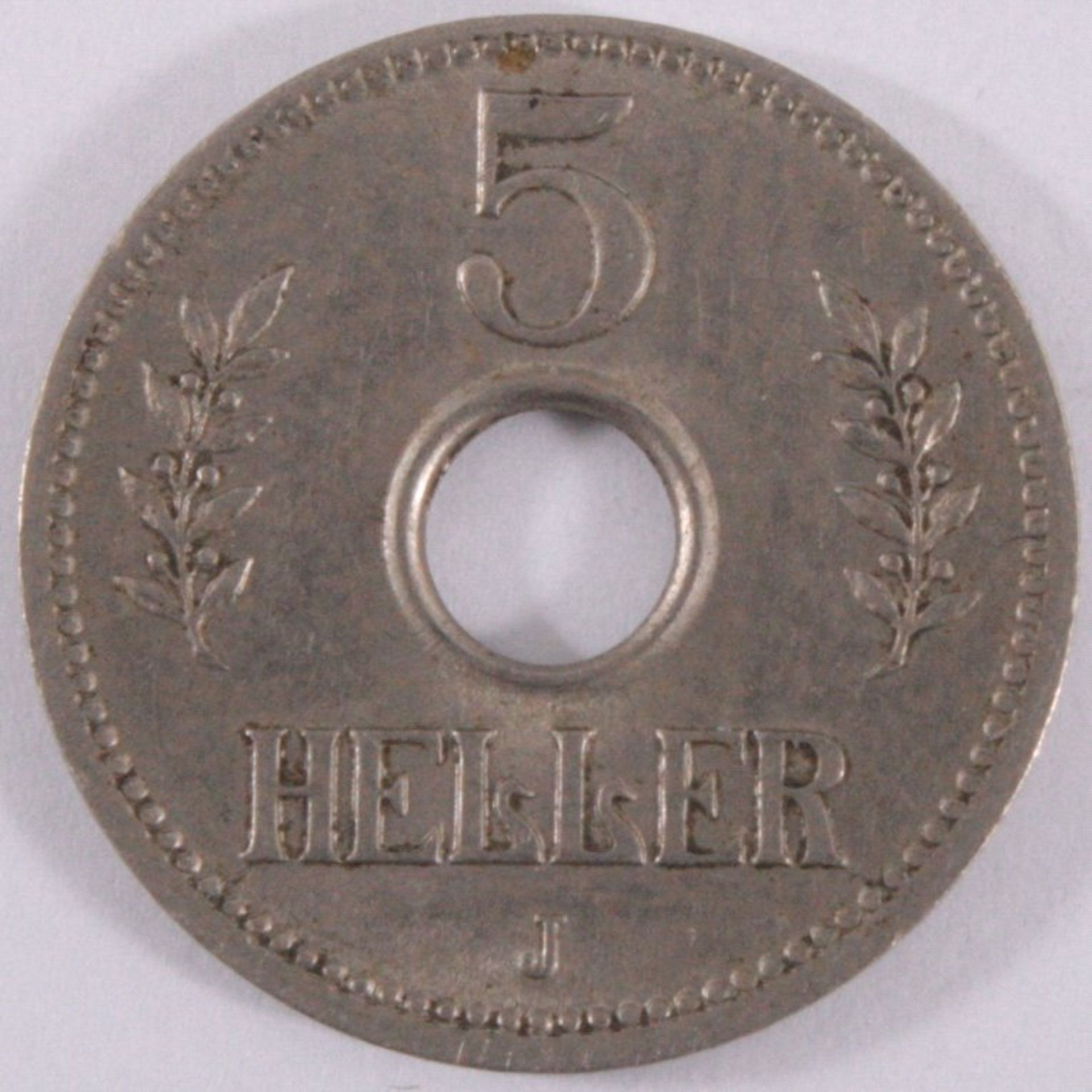 5 Heller 1913 J Deutsch-OstafrikaJäger 718, vzgl. - Image 2 of 2