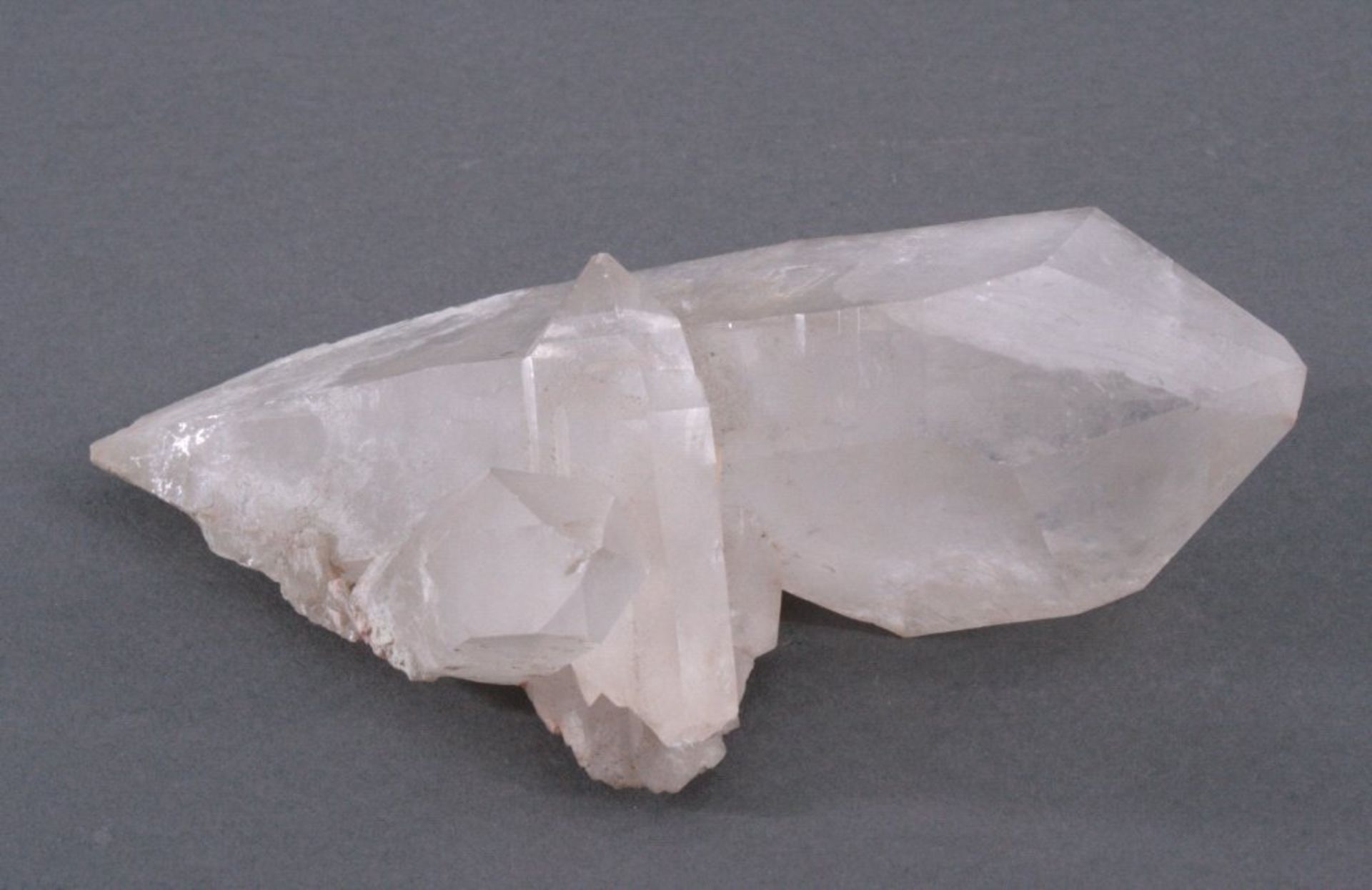 Bergkristall Stufe 0,86 KGBrasilien, ca. 19,2 x 10,5 x 5,6 cm