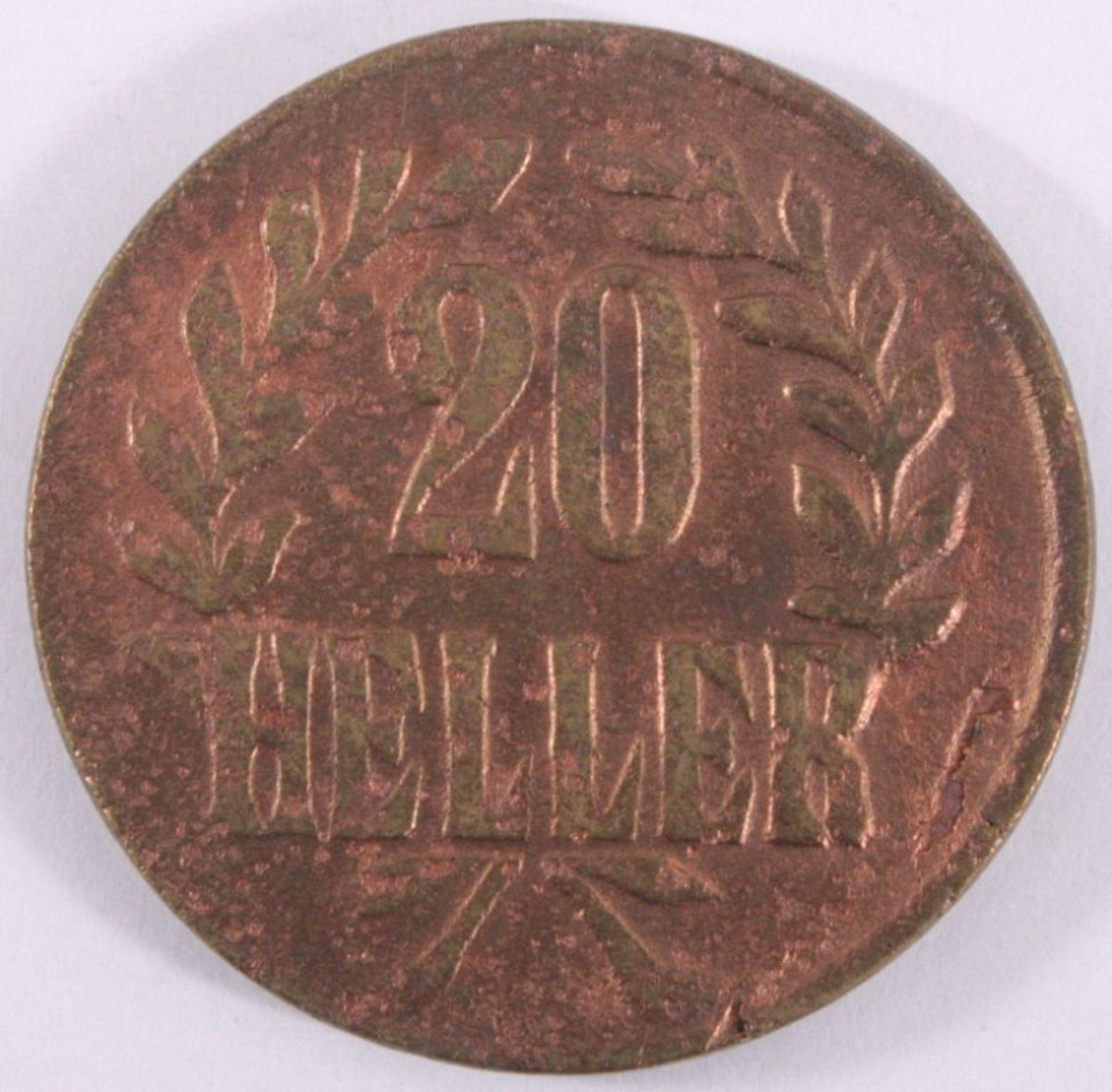 20 Heller 1916 Deutsch-OstafrikaJäger 725 a, ss