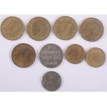 Danzig1x 5 Pfennig 1923, Jäger D4, ss.1x 10 Pfennig 1923, Jäger D5, ss.1x 10 Pfennig 1932, Jäger