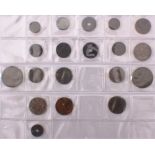 Konvolut Münzen, Reichskreditkasse, Oberbefehlshaber Ost ...19 Münzen in unterschiedlicher Erhaltun,