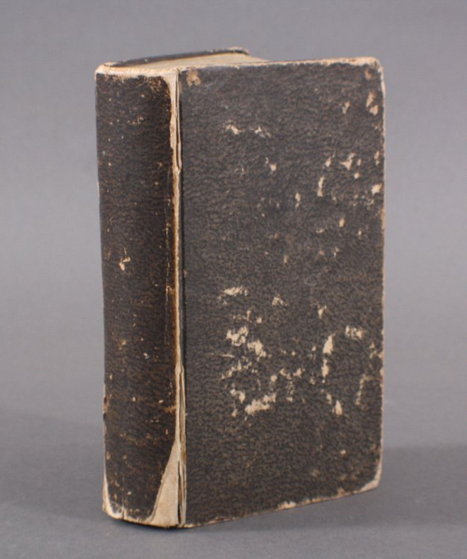 Altes Kochbuch, um 1800/1850Einband bestoßen, berieben, teilweise eingerissen,Seitenränder