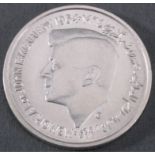 Sharjah 5 Rupee Kennedy, Silber720/1000 Silber.Gewicht: 25 g.Vereinigte Arabische Emirate.Saqr bin
