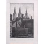 Ralf Penz (1954), Sondershausen "Halle II"Unten rechts signiert und datiert R. Penz, ca. 54 × 40 cm