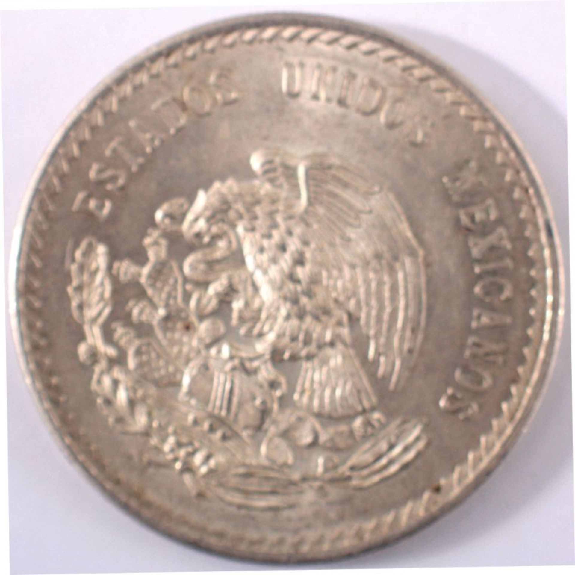 Cuauhtémoc, Münze, 5 Peso, Silber, MexicoGewicht 30g, Durchmesser 40mm - Bild 2 aus 2