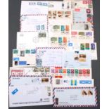 ISRAEL, Belegeposten21 Bedarfsbelege der Moderne, dabei TAB und FDC.