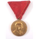 Medaille Österreich, Kaiser Franz Joseph. Signum Memoriae1848-1898, Bronze, gehenkelt, Abplatzer