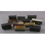 Märklin, Bastelkonvolut, Spur 07 x Personenwagen 17190 2x Personenwagen 17210, einmal 17250(