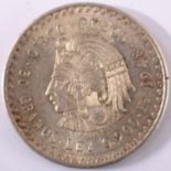 Cuauhtémoc, Münze, 5 Peso, Silber, MexicoGewicht 30g, Durchmesser 40mm