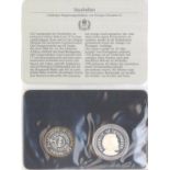 Münzen, Seychellen, Silber, Queen Elizabeth II2 Münzen zum 25 jährigen Regierungsjubiläum von