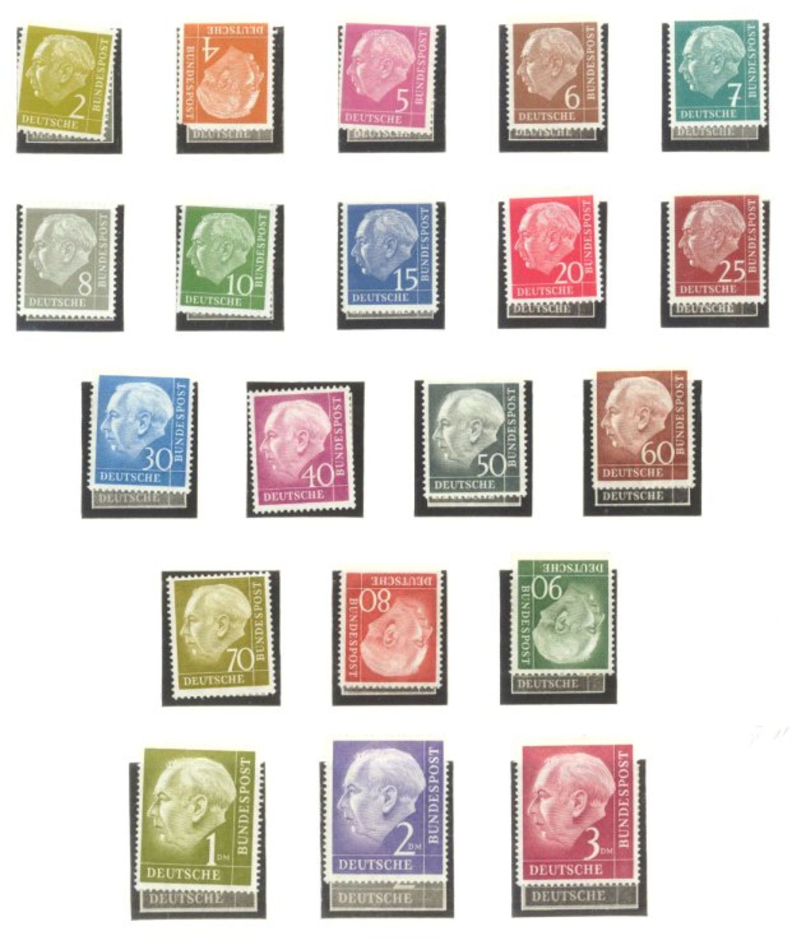 BUND 1949-1986sehr saubere postfrische Sammlung auf LINDNER -Falzlosblättern mit 3 Ringbindern. In - Bild 7 aus 9