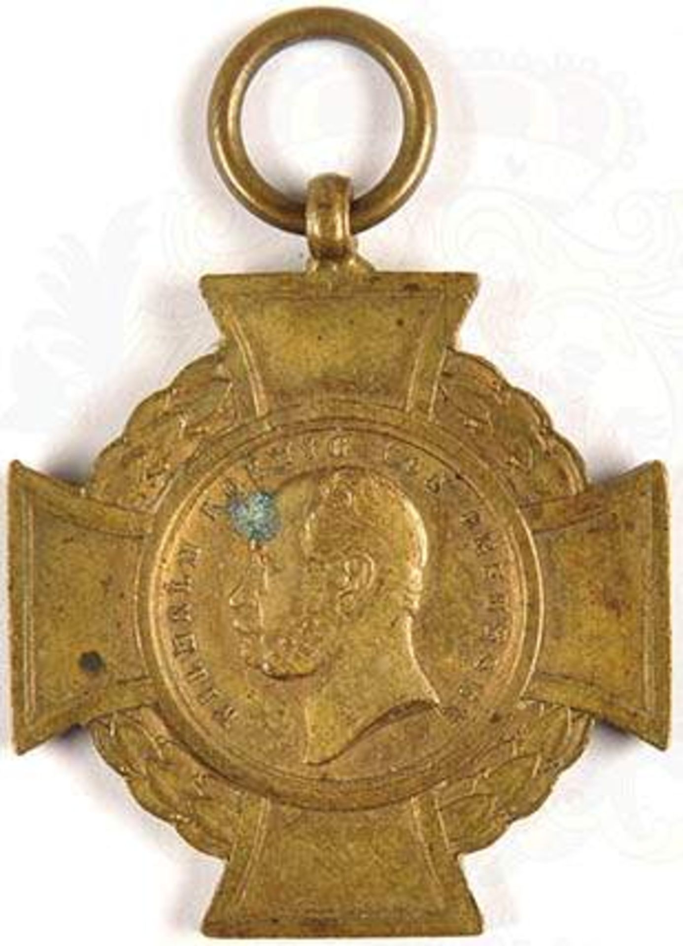 ALSEN-KREUZ, Bronze, etw. fleckig, Bd. fehlt < 1031714F, Zustand: II, Los: 1322, Bereich: Orden - Bild 2 aus 2