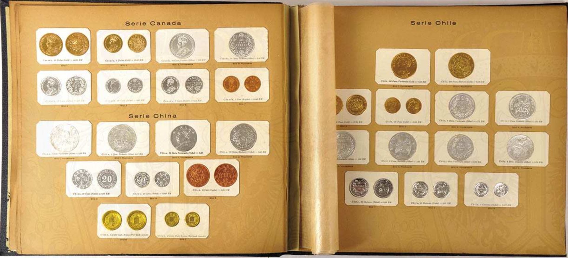 GREILINGS MÜNZ-SAMMLUNG "Die kuranten Münzen aller Staaten der Erde", Dresden 1929, 130. Tsd., 529