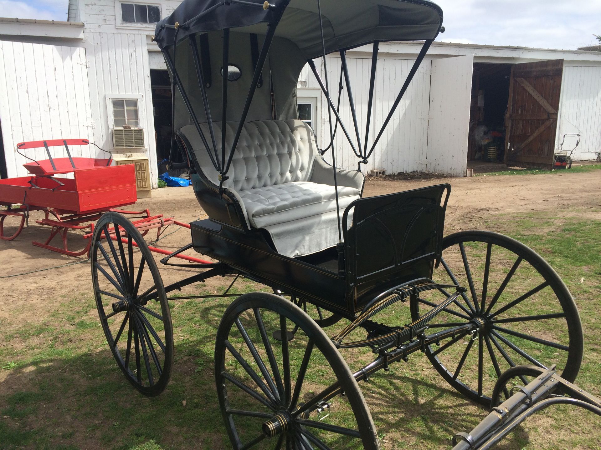 Velie Carriage Co. Dr's Buggy - Image 3 of 11