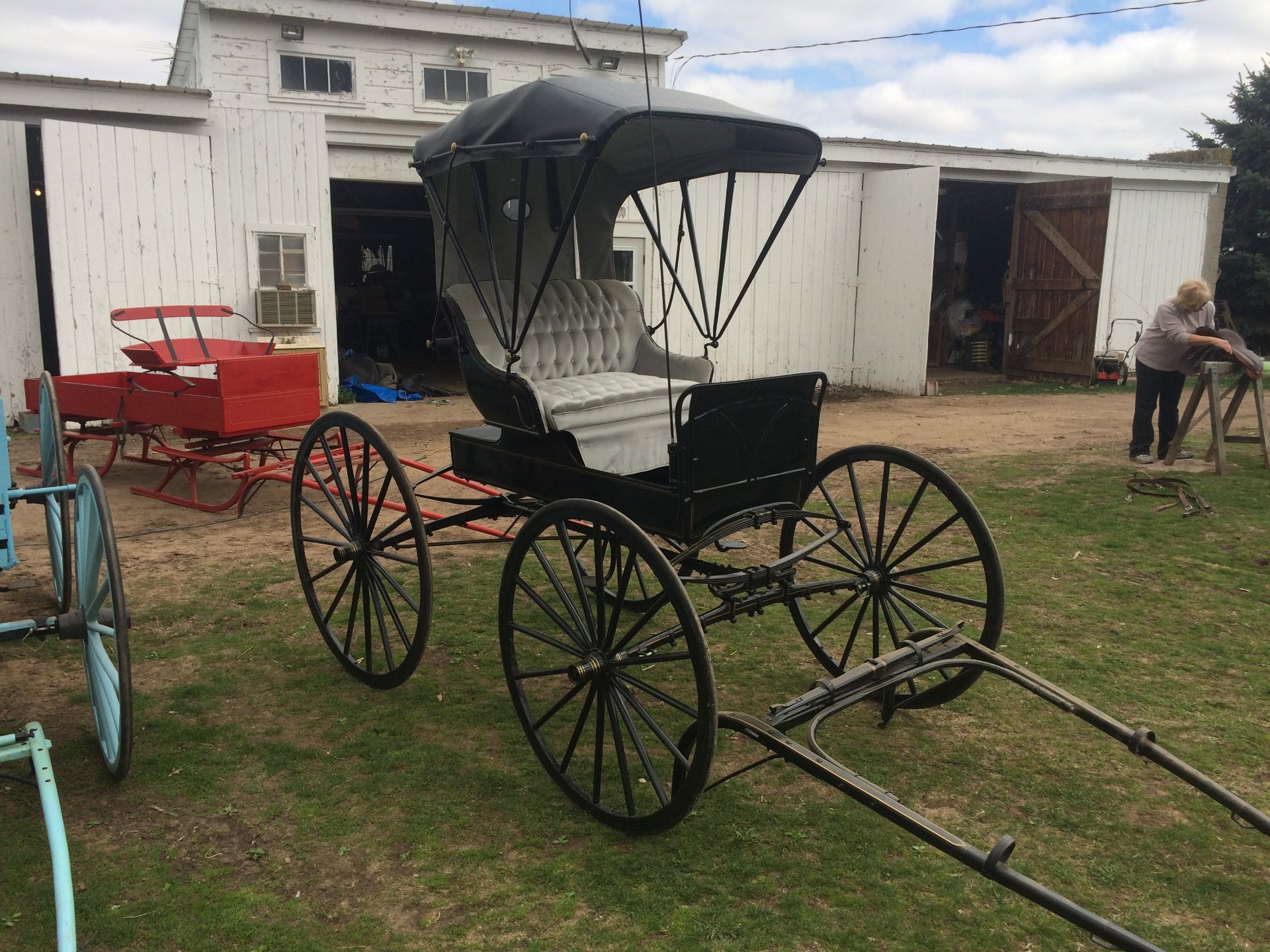 Velie Carriage Co. Dr's Buggy - Image 10 of 11