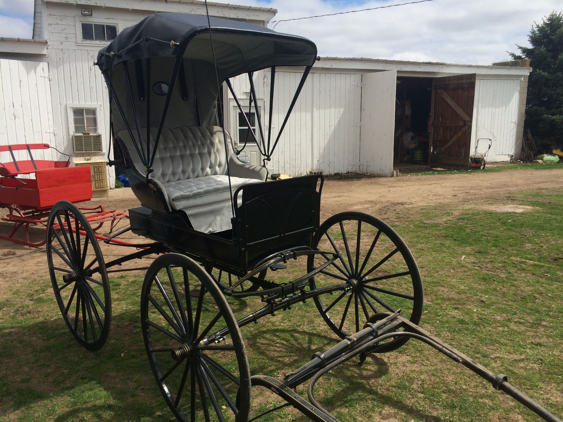 Velie Carriage Co. Dr's Buggy - Image 9 of 11