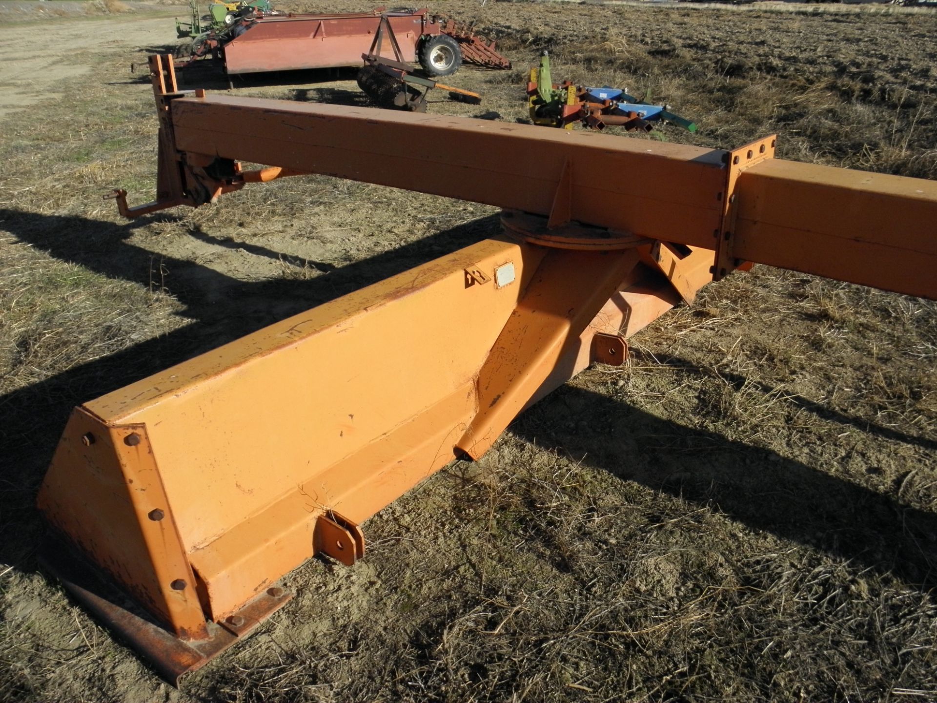 Miskin 12' 3pt landplane w/steerable axle - Image 2 of 4