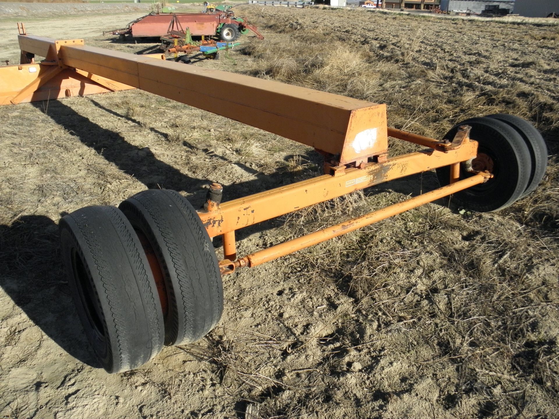 Miskin 12' 3pt landplane w/steerable axle - Image 3 of 4