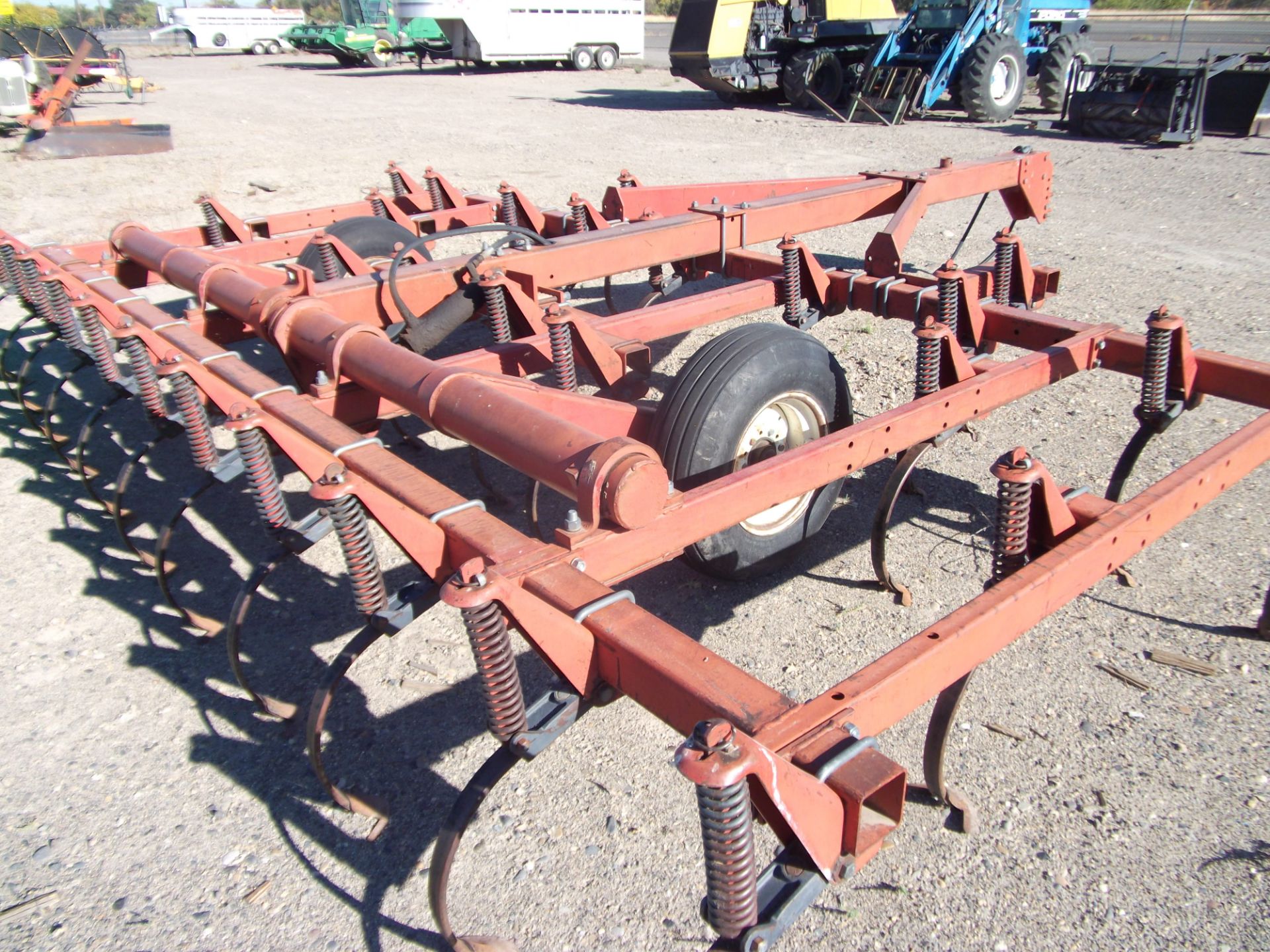 White 18' spring tooth cultivator