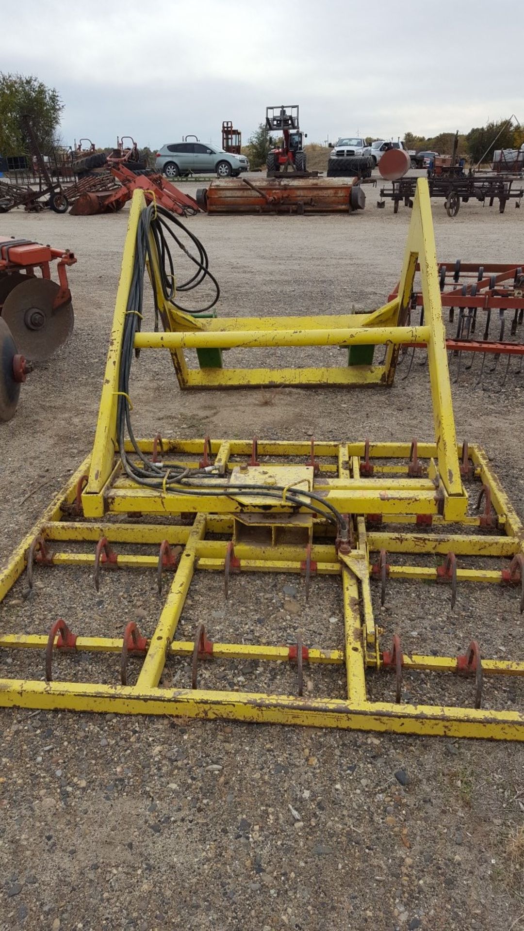 Bale Handler 1/4 turn Bale fork JD quick attach. & step up