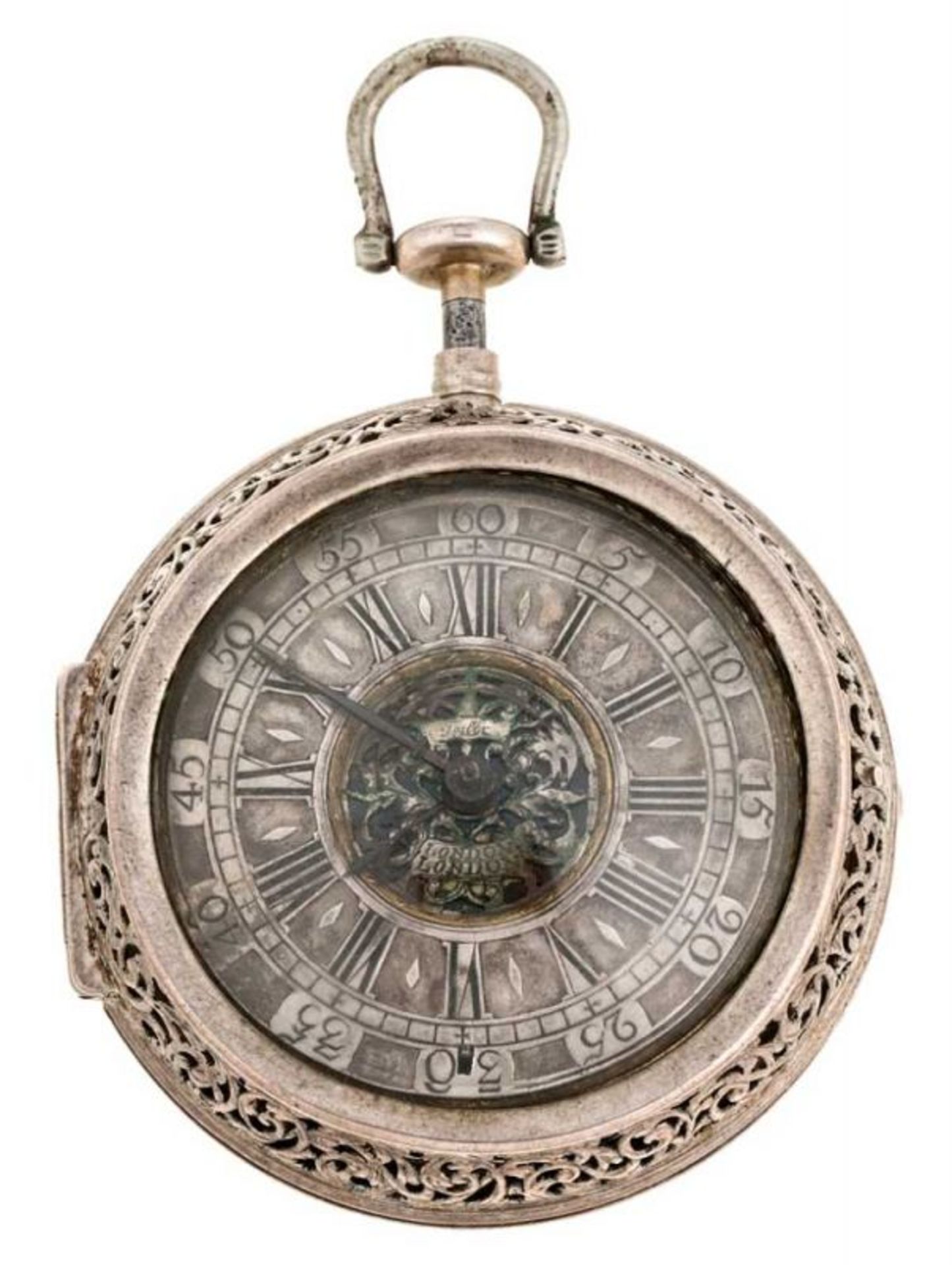 A quarter repeating verge watch signed