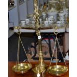 A set of Librasco brass balance scales,
