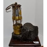 Mining Interest - a midget miners lamp,
