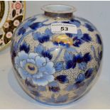 A Japanese Fukugawa ginger jar,