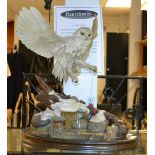 A large Country Artists owl model, Arctic Flight,