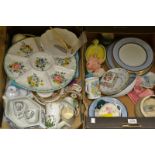 Ceramics- Royal Doulton, Wedgwood, Adams,