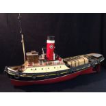 Radio Controlled - a 1:32 scale kit built model boat  "Walter Garth", Liverpool, Single screw,