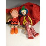 Pelham Puppets - SL Charlie Brown - Peanuts-, moulded plastic head, body, hands and feet,