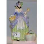 A Royal Doulton figure, Springflowers, green printed marks c.