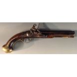 A George III flintlock pistol, 20.