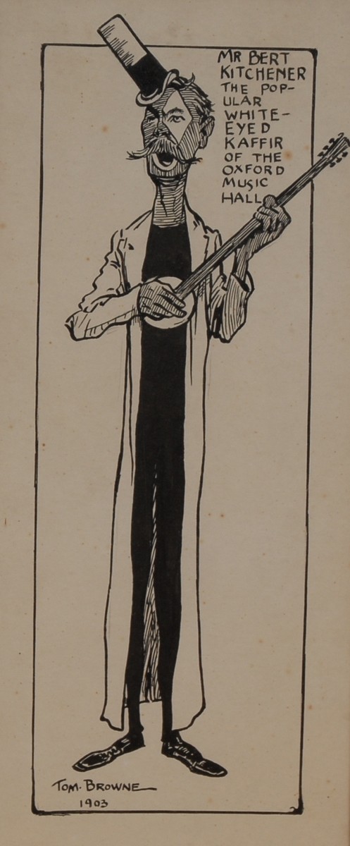 Tom Browne (1870-1910) A set of three caricatures, - Bild 2 aus 3