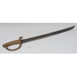 A 19th century Spanish boarding sword, 50.