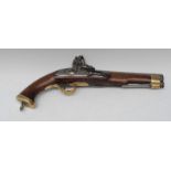 A George III East India Company flintlock pistol, 21.